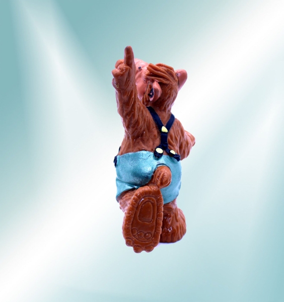 ALF Vintage Figur von Bullyland: Alf in Lederhosen